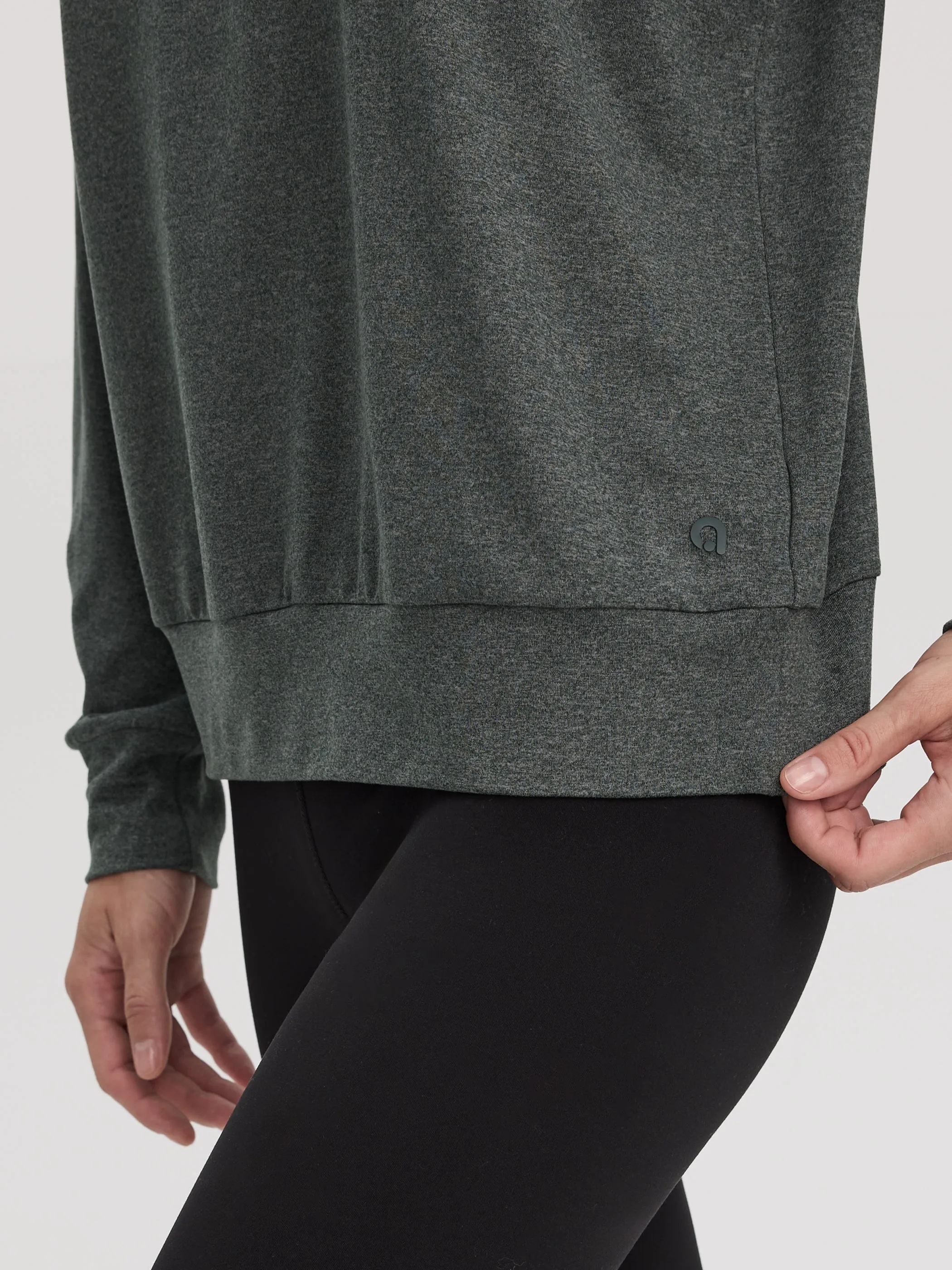 Crew-Neck Pullover - DRY-LUX (R) Hyba Essentials sold by Reitmans product image thumbnail 2