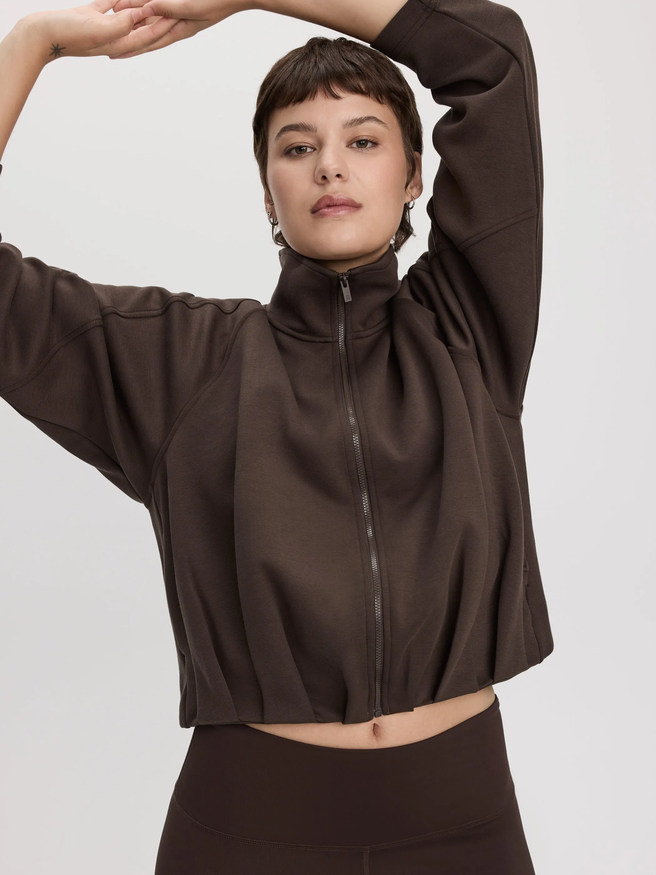 Short Bubble Hem Jacket - HYLUX Hyba sold by Reitmans product image thumbnail 4