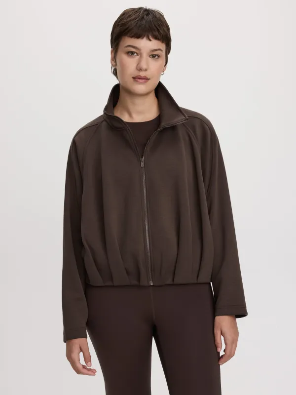 Short Bubble Hem Jacket - HYLUX Hyba made by Reitmans