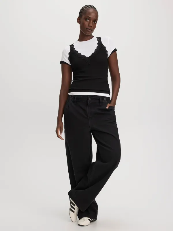 Mid-Rise Baggy Jean - Curvy Fit made by Reitmans