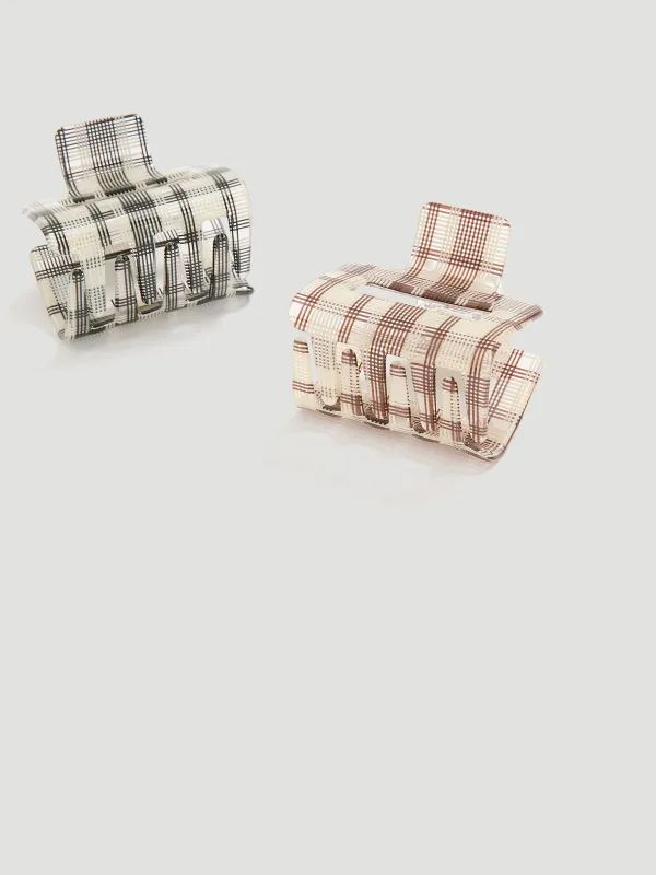Small Hair Clips - Set of 2 made by Reitmans