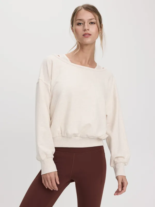 Off-the-Shoulder Long-Sleeve Top - Hyba made by Reitmans