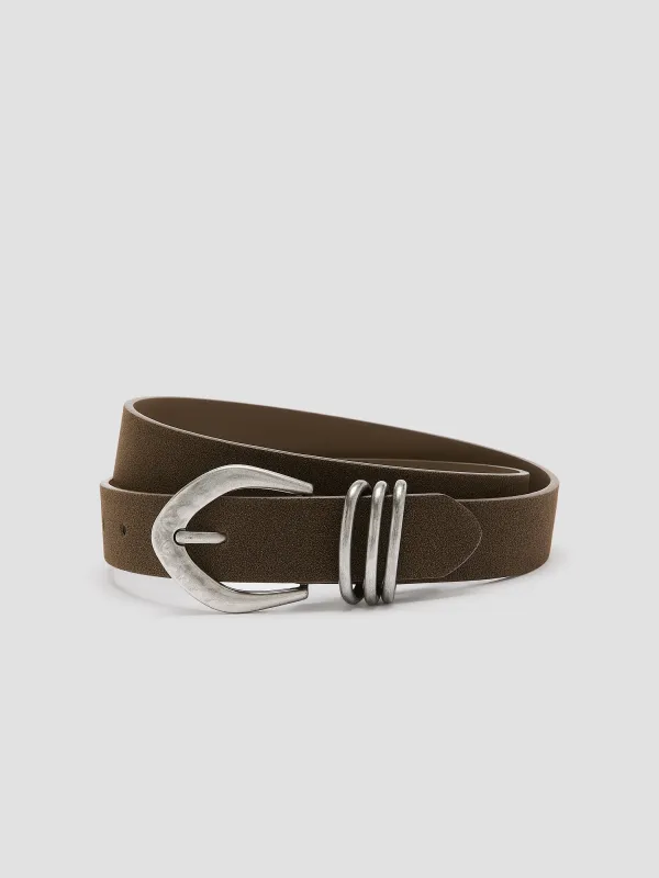 Faux Suede Belt made by Reitmans
