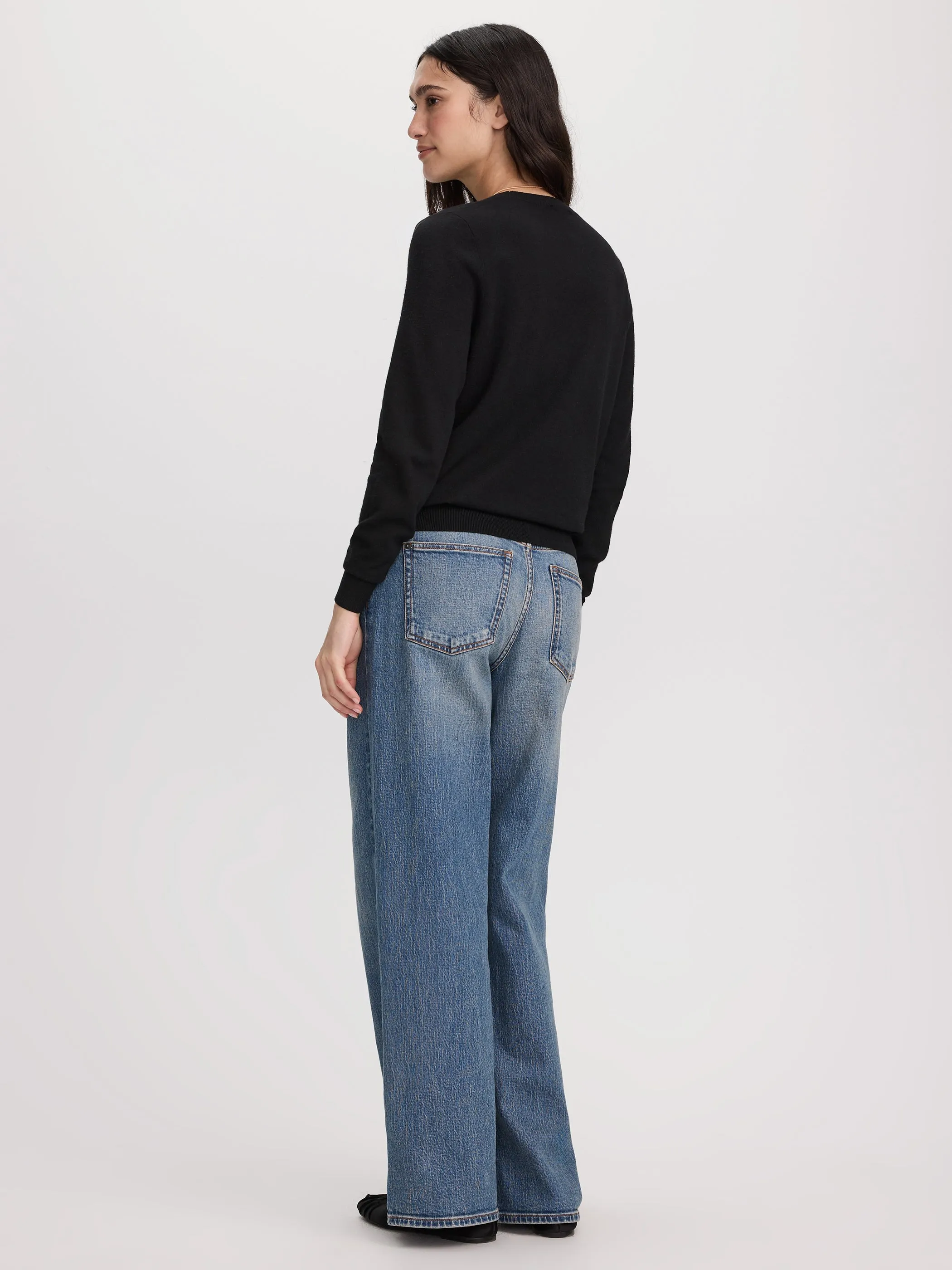 Long-Sleeve V-Neck Pullover - R Essentials sold by Reitmans product image thumbnail 4