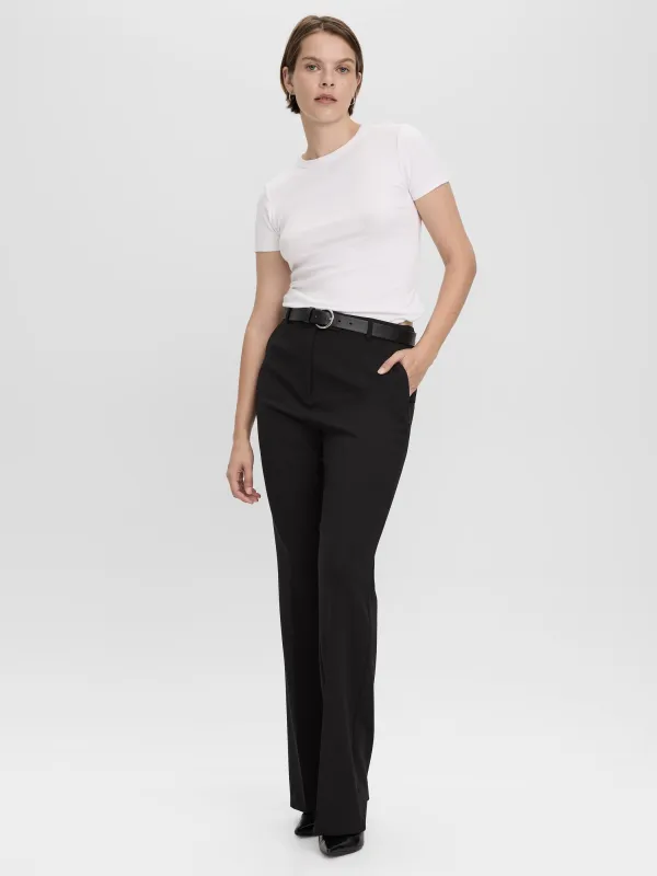 High-Rise Flare-Leg Pants - The Studio made by Reitmans