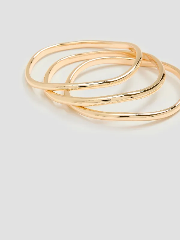 Bangle Bracelets - Set of 3 made by Reitmans