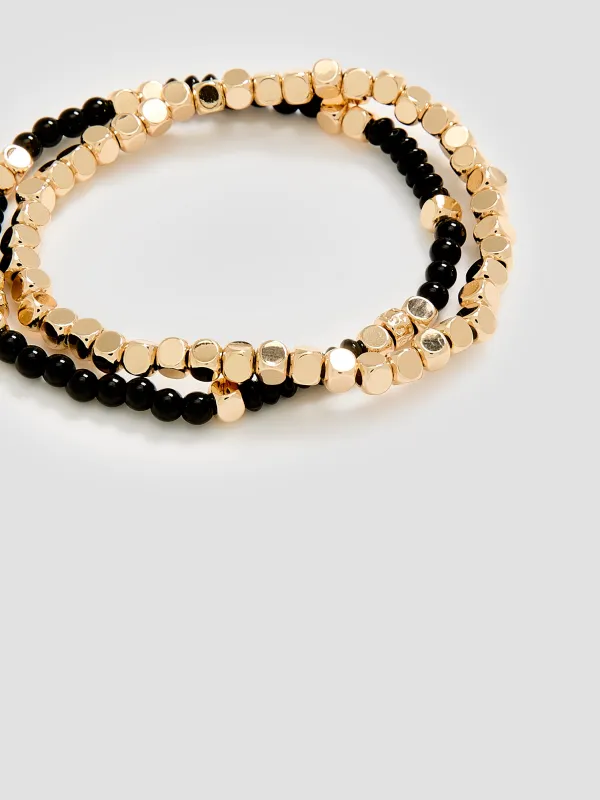 Beaded Bracelets - Set of 2 made by Reitmans