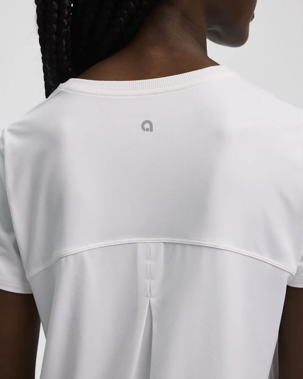 Short-Sleeve Crew-Neck Tee - Dry-Lux (R) Hyba Essentials sold by Reitmans product image thumbnail 5