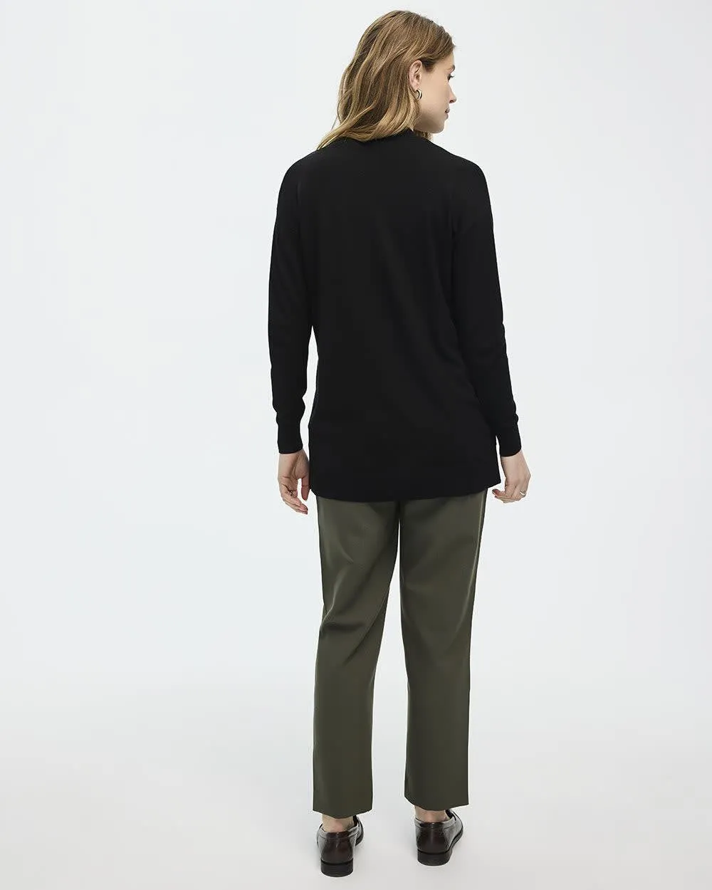 Long-Sleeve Open Cardigan with Pockets - R Essentials sold by Reitmans product image thumbnail 2