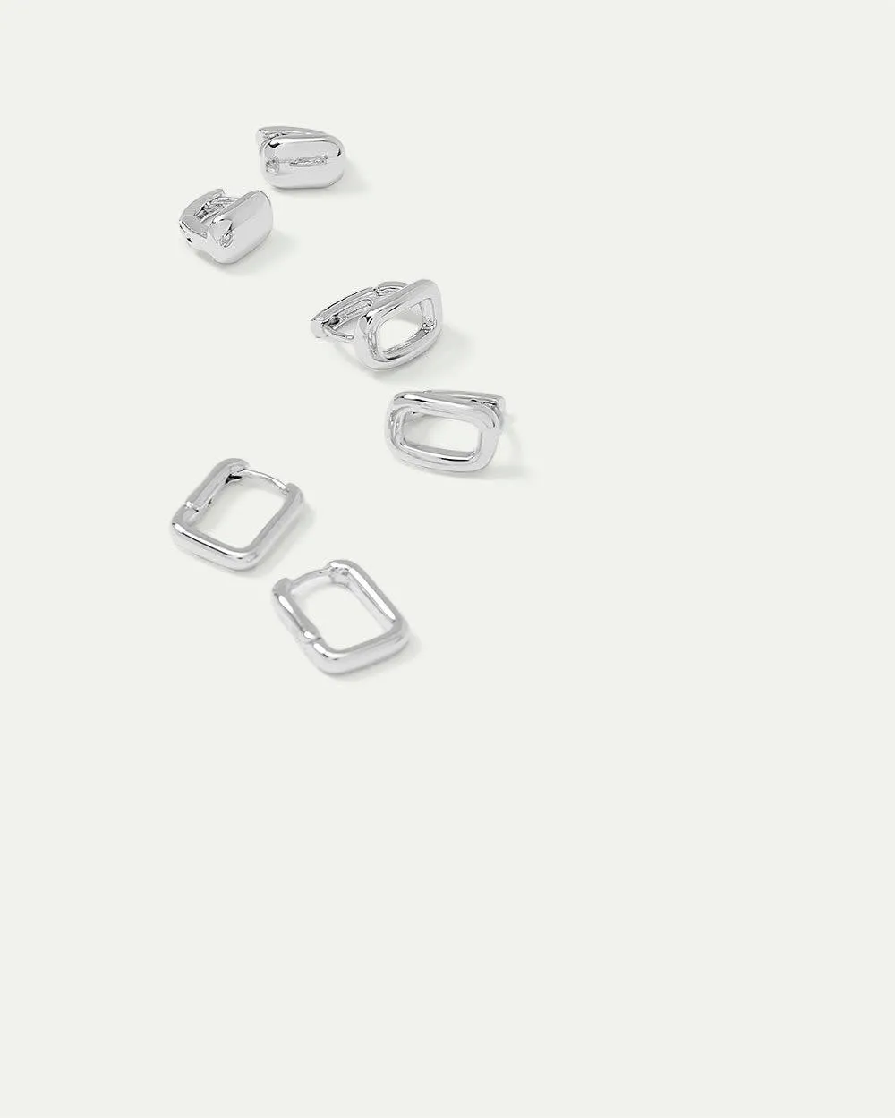 Huggie Earrings - 3 Pairs sold by Reitmans