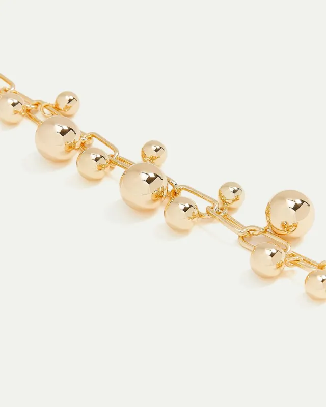 Link Chain Bracelet with Orbs sold by Reitmans