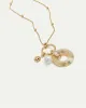 Long Bead Chain with Disk Pendant sold by Reitmans