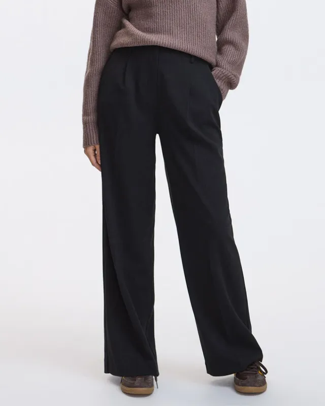 Wide-Leg High-Rise Pant - Petite sold by Reitmans