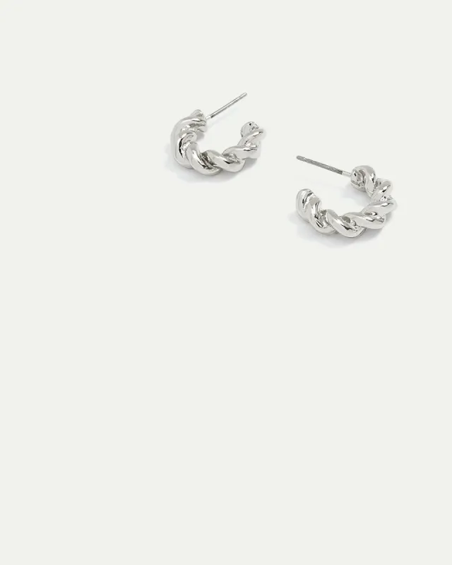 Small Twisted Hoops sold by Reitmans