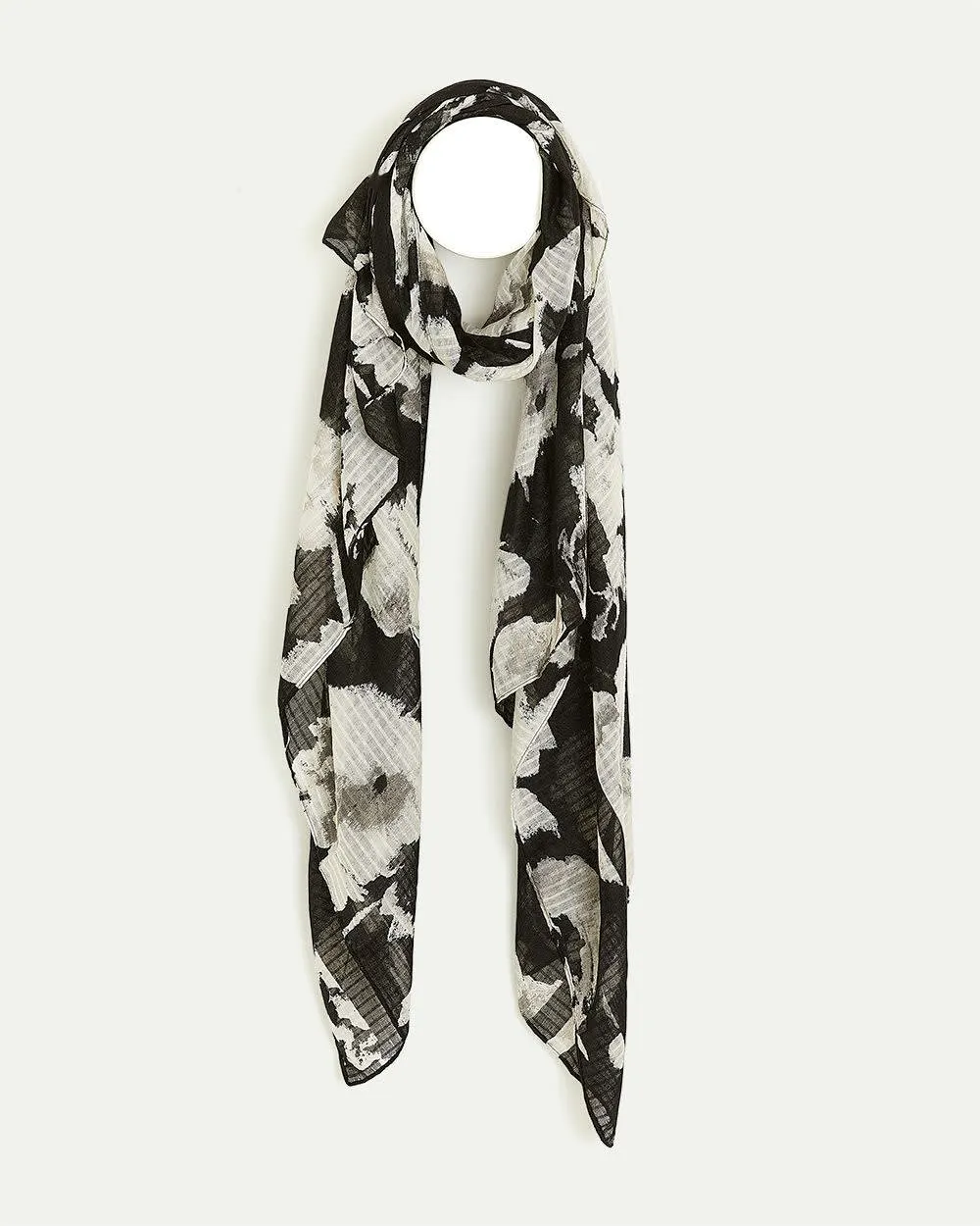 Textured Scarf with Floral Pattern sold by Reitmans