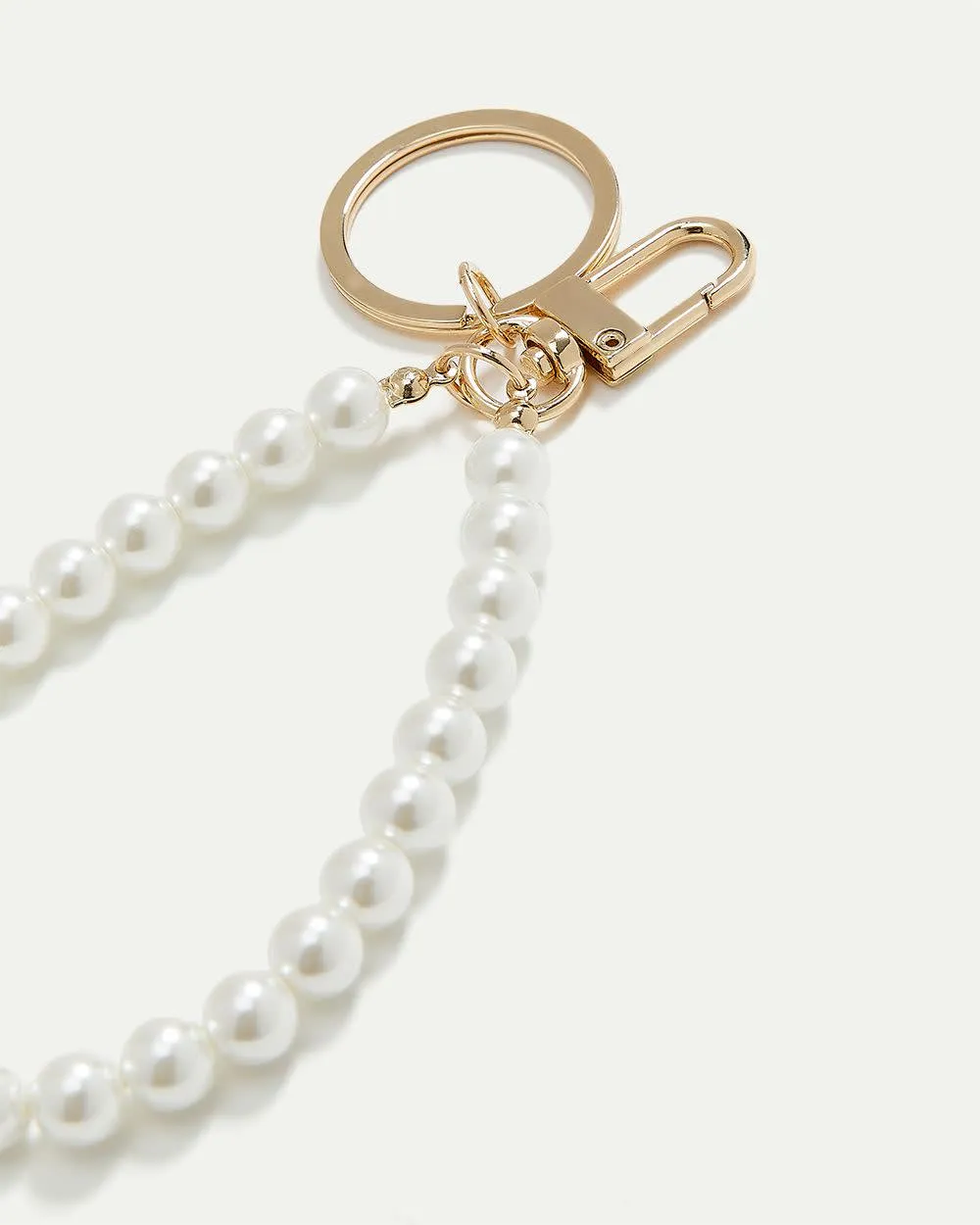 Pearl Wristlet Keychain sold by Reitmans