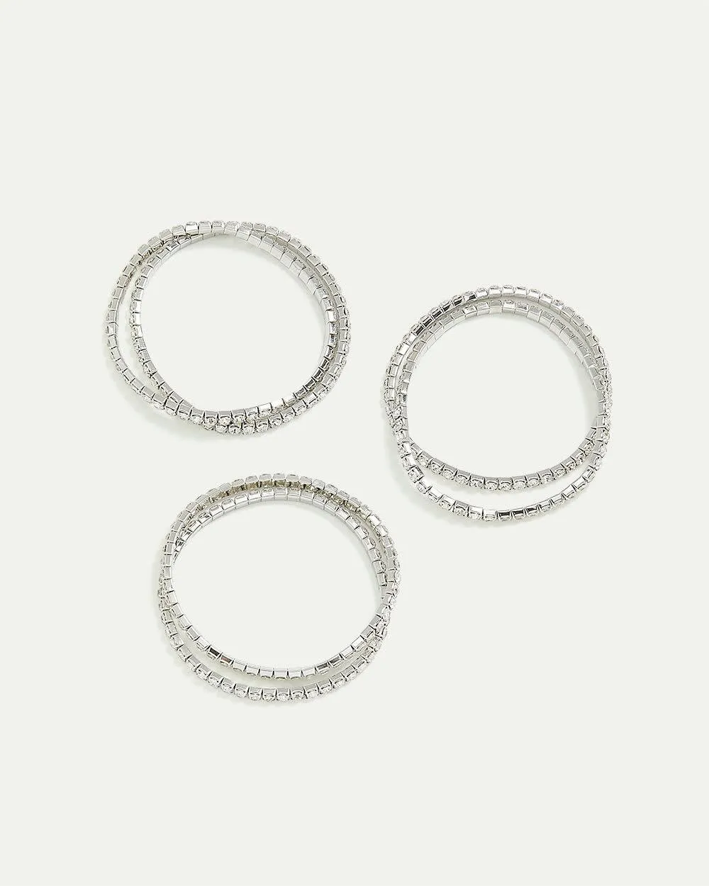 Elastic Bracelets with Coloured Stones - Set of 6 sold by Reitmans product image thumbnail 2