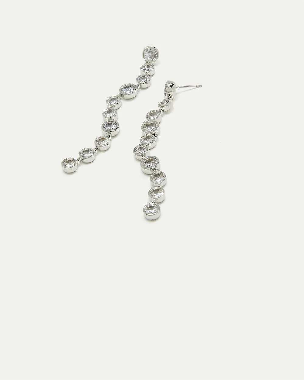 Earrings with Rhinestone Pendants sold by Reitmans