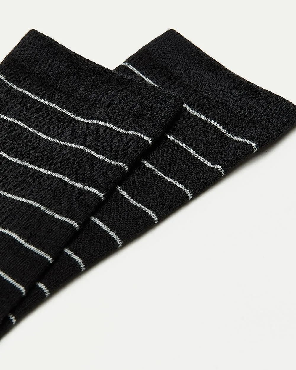 Cotton Crew Socks with Stripes sold by Reitmans product image thumbnail 3
