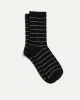 Cotton Crew Socks with Stripes sold by Reitmans