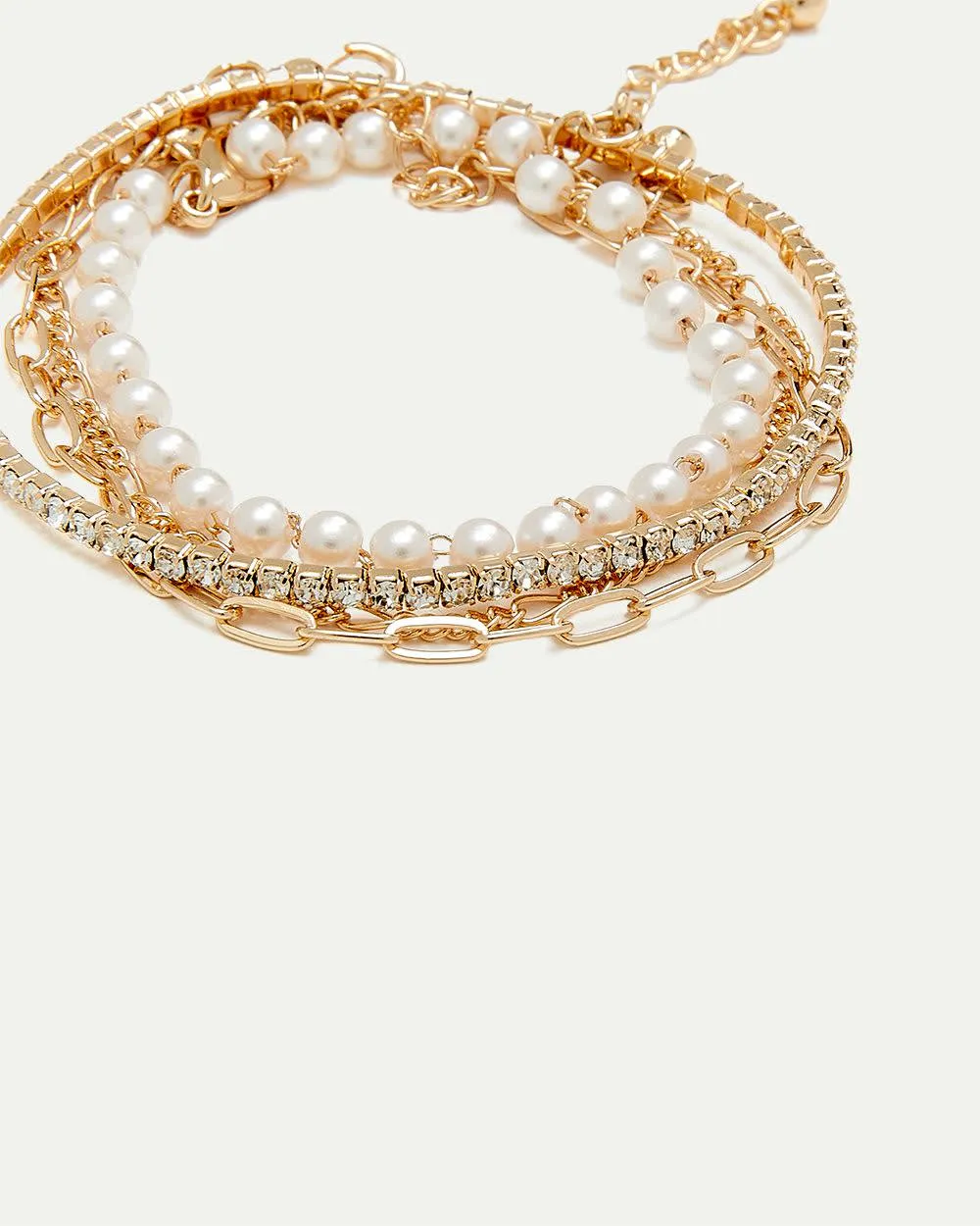 Delicate Bracelets - Set of 4 sold by Reitmans