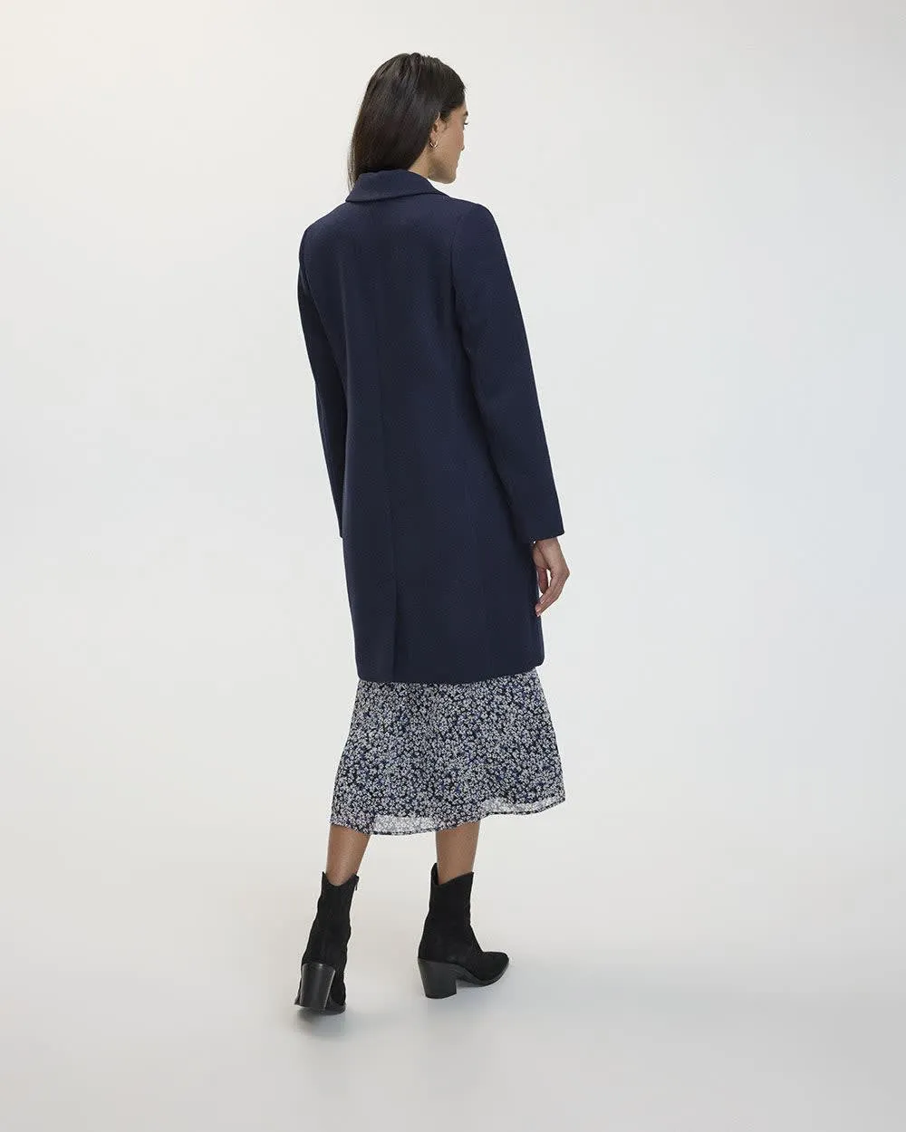 Wool-Blend Jacket with Tailored Collar sold by Reitmans product image thumbnail 2