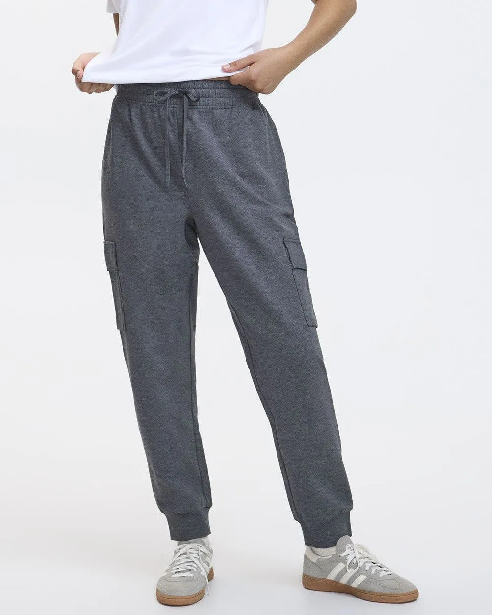 French Terry Jogger with Cargo Pockets - Hyba sold by Reitmans product image thumbnail 3