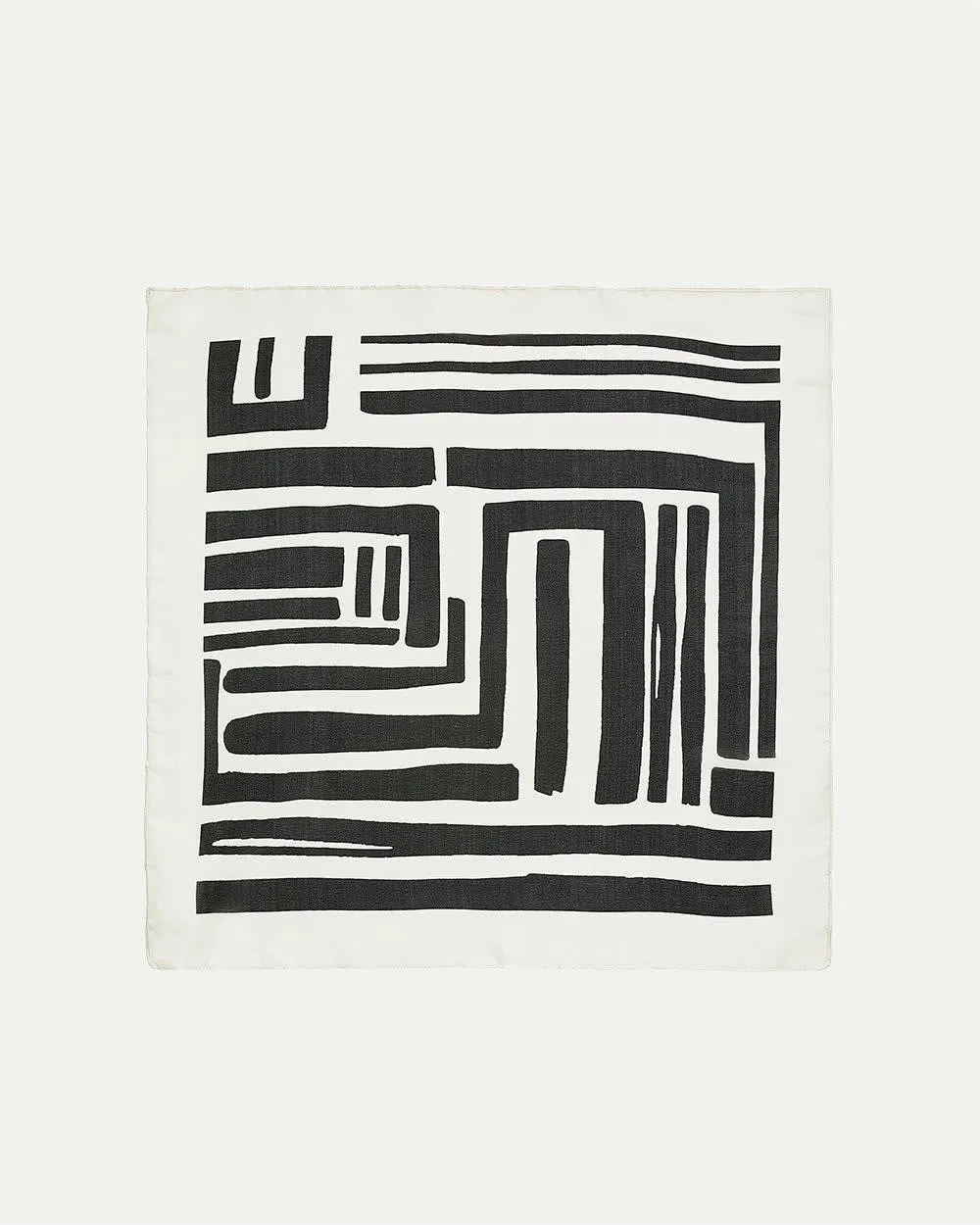 Square Satin Scarf with Abstract Print sold by Reitmans product image thumbnail 3