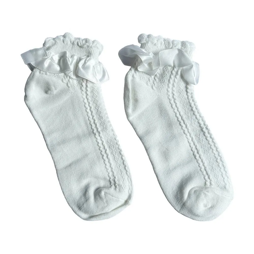 FLOOF Ruffle Trim Sock sold by Reitmans