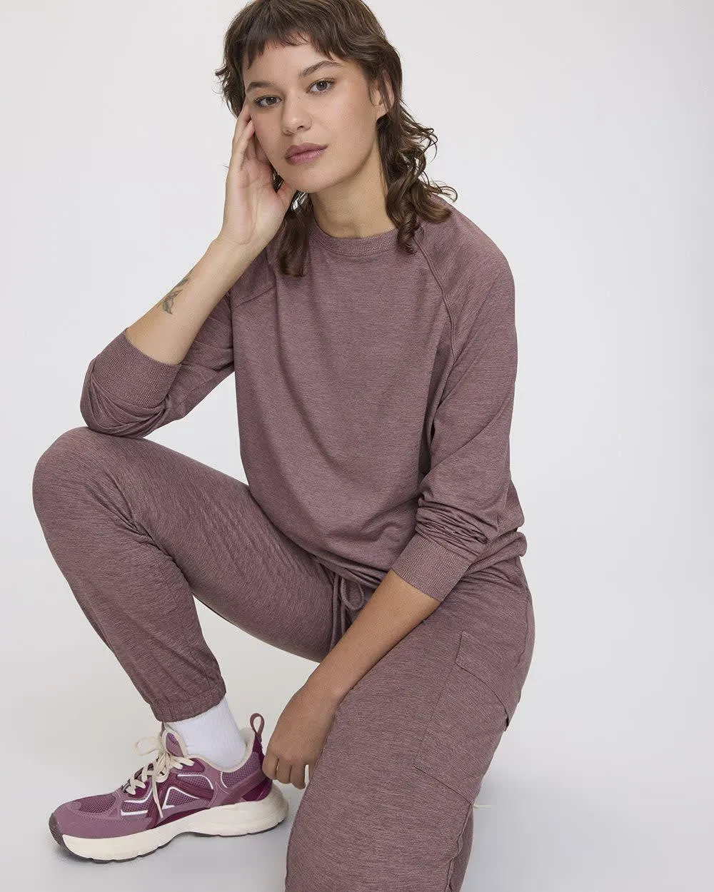 Long-Sleeve Pullover - Dry-Lux (R) Hyba sold by Reitmans