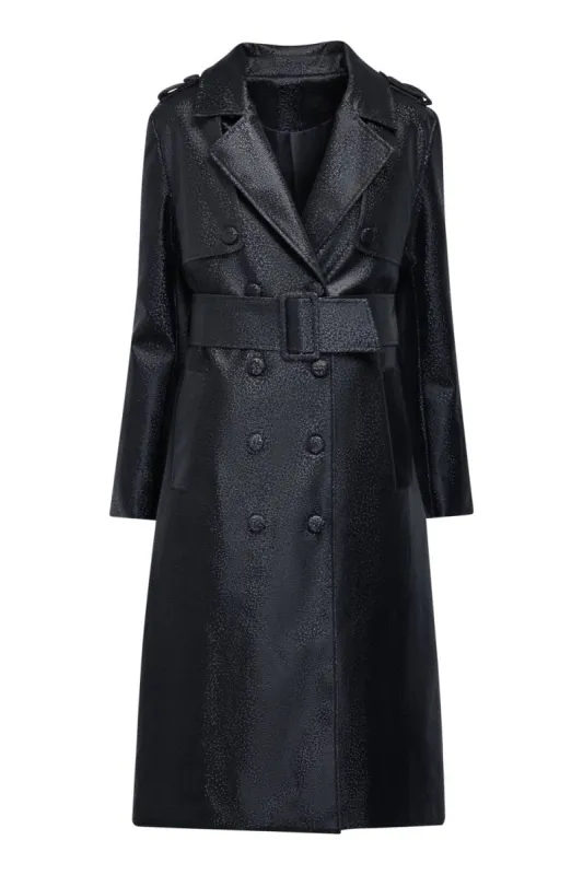 Hilary MacMillan- Shimmer Trench Coat sold by Reitmans
