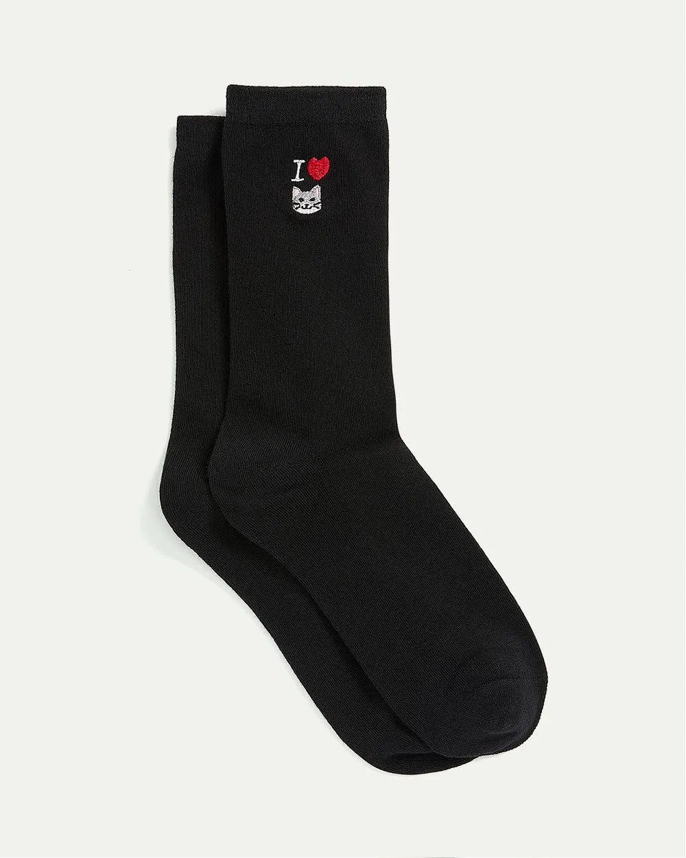 "I Love Cats" Cotton Socks sold by Reitmans