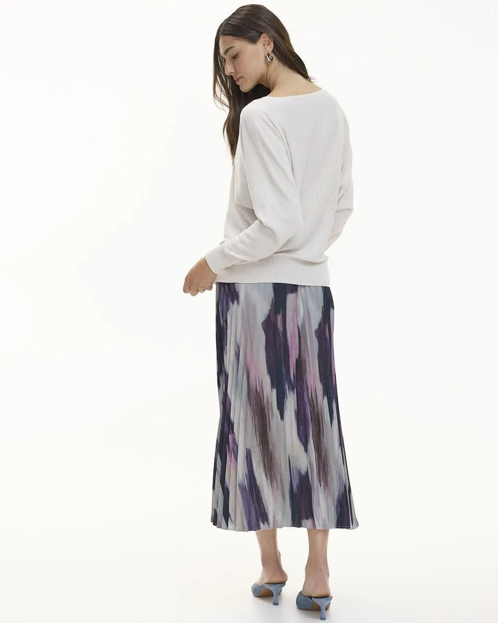 Long-Sleeve Boat-Neck Sweater sold by Reitmans product image thumbnail 2