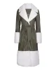 Hilary MacMillan- Contrast Faux Fur Trimmed Coat sold by Reitmans