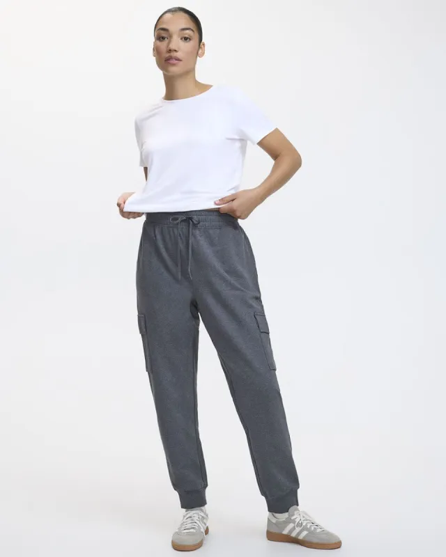 French Terry Jogger with Cargo Pockets - Hyba - Petite sold by Reitmans