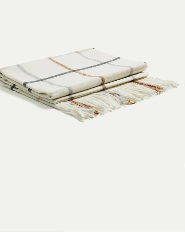 Plaid Blanket Scarf sold by Reitmans