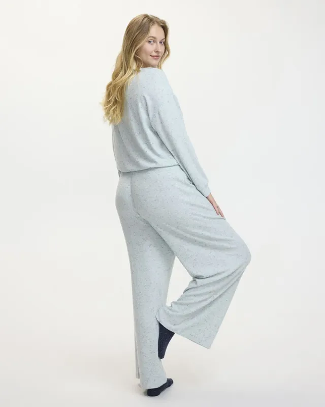 Wide-Leg Ribbed Pyjama Pant - R Line sold by Reitmans