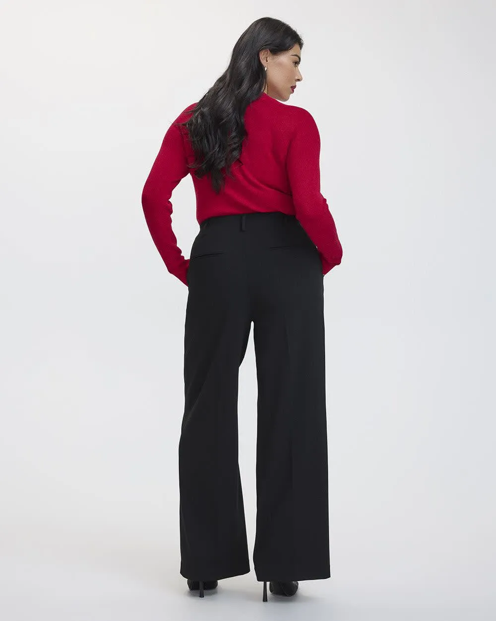 Wide-Leg High-Rise Pant - Curvy Fit sold by Reitmans product image thumbnail 2
