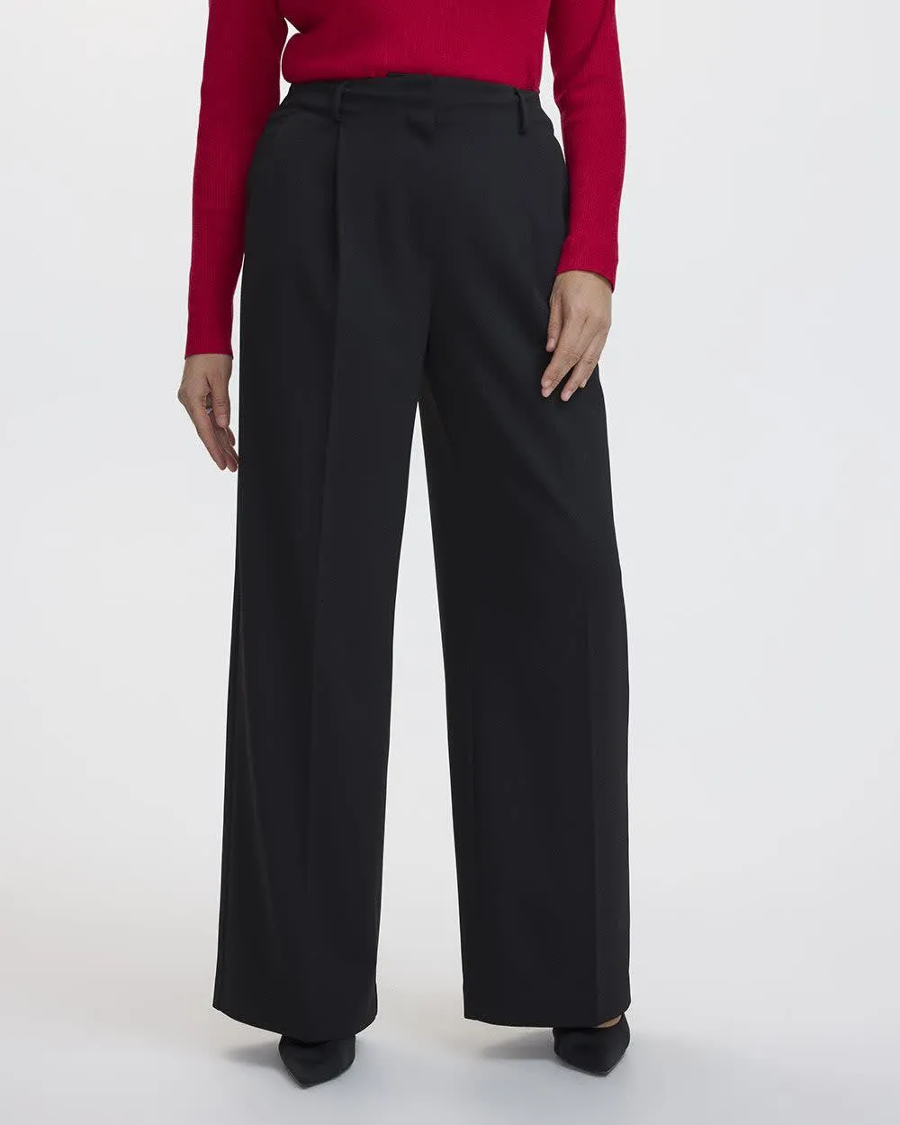 Wide-Leg High-Rise Pant - Curvy Fit sold by Reitmans product image thumbnail 4