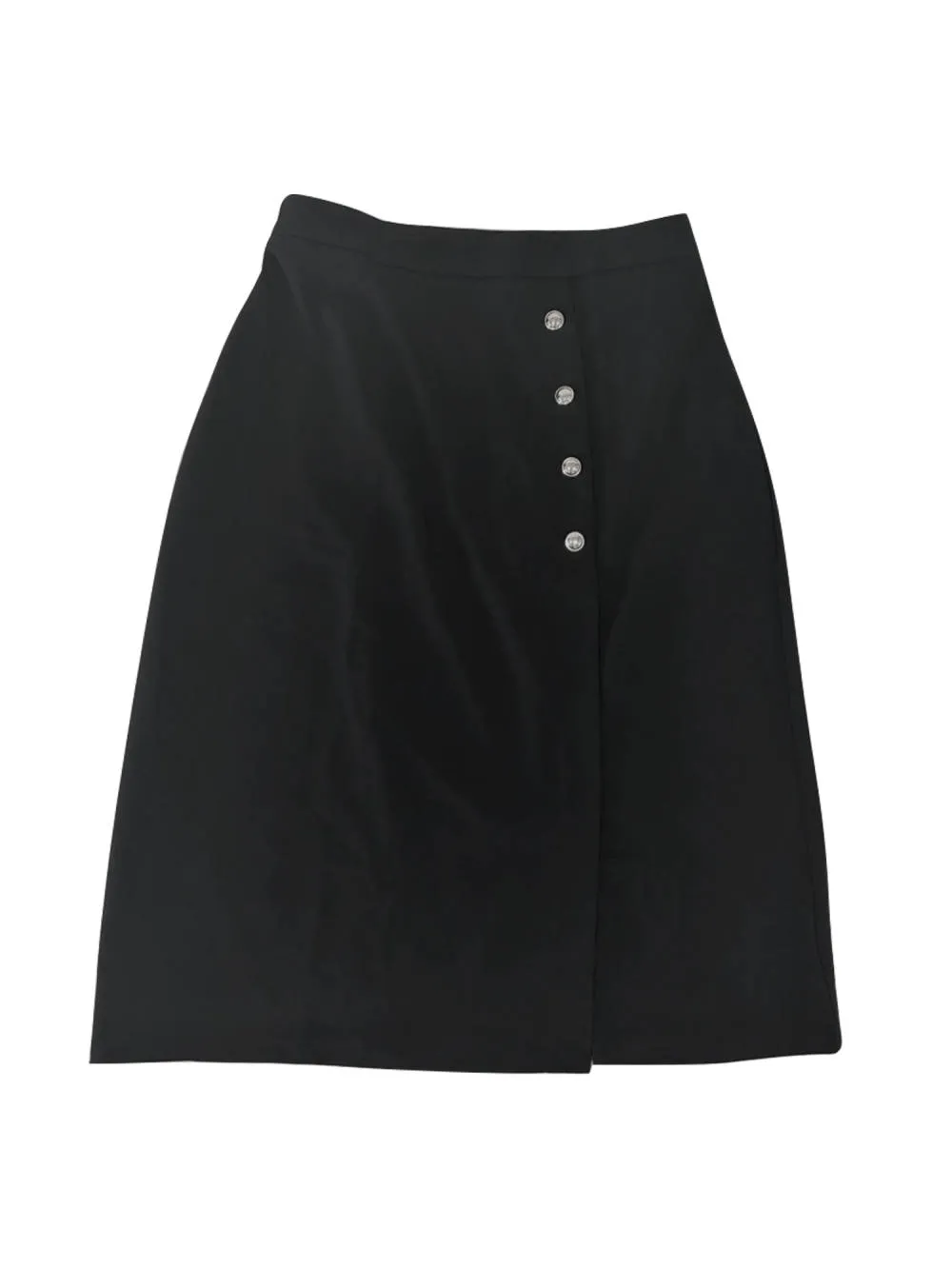 Hobemty - Button Decor Wear to Work Pencil Skirt sold by Reitmans