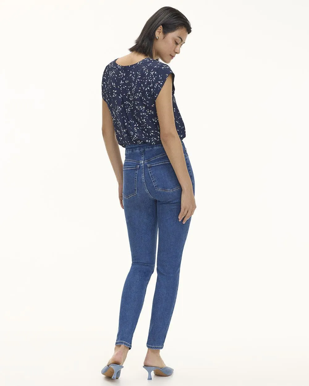 Denim Legging Pant - R Essentials - Petite sold by Reitmans product image thumbnail 2