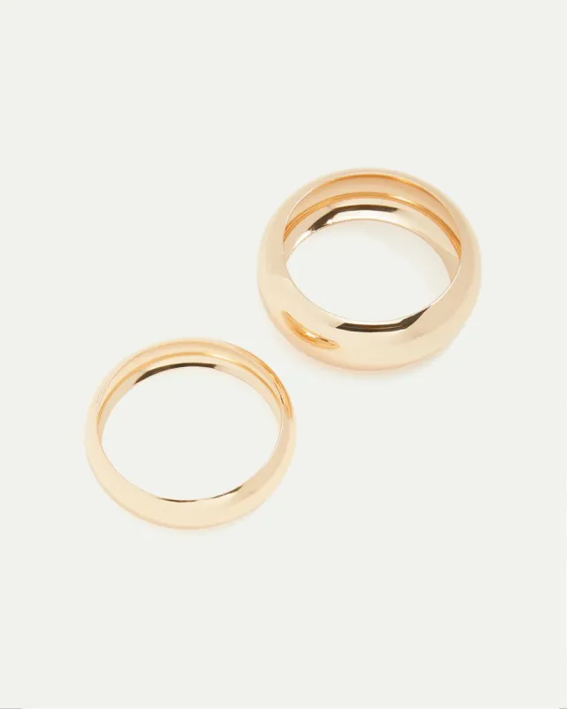 Statement Bangles - Set of 2 sold by Reitmans