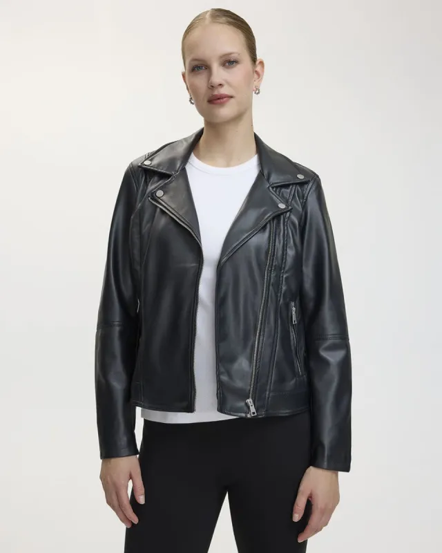 Faux Leather Jacket sold by Reitmans