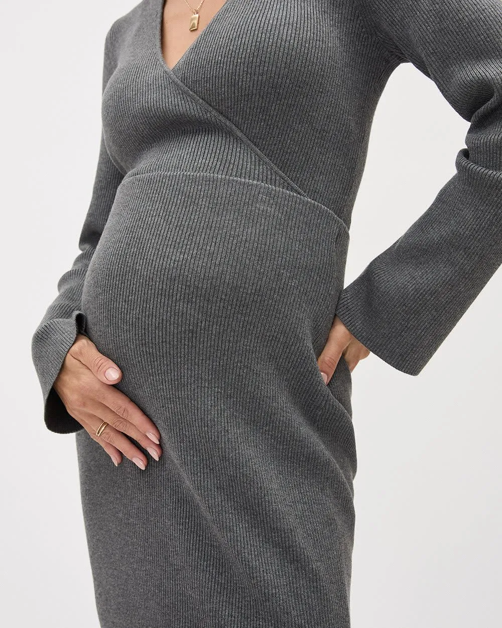 Pencil Midi Sweater Skirt - Thyme Maternity sold by Reitmans product image thumbnail 4
