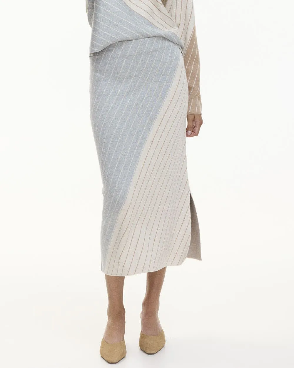 Fitted Knit Midi Skirt sold by Reitmans