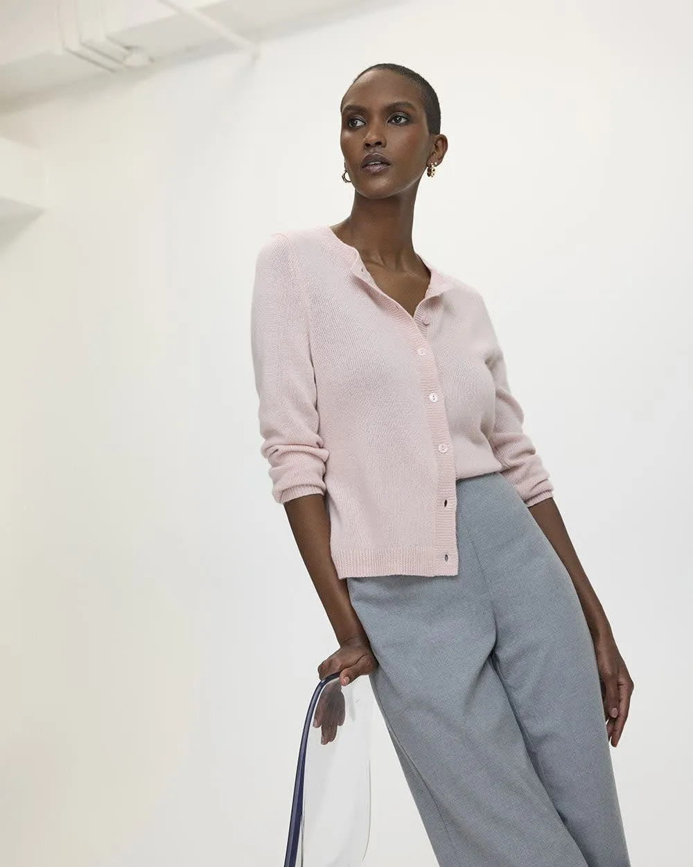 Cashmere-Blend Cardigan sold by Reitmans product image thumbnail 3