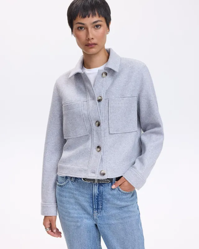 Short Shacket with Pockets sold by Reitmans