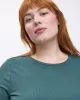 Long-Sleeve Crew-Neck Ribbed Top sold by Reitmans