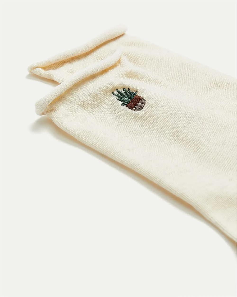 Cotton Anklet Socks with Succulent at Hem sold by Reitmans product image thumbnail 3