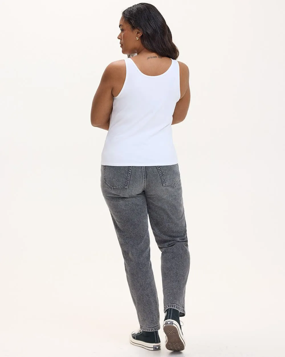 Scoop-Neck Cotton Tank - R Essentials sold by Reitmans product image thumbnail 2